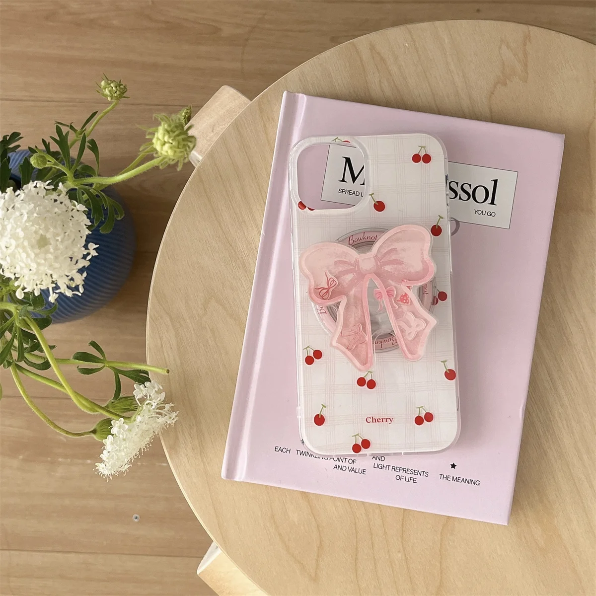 New pink cherry magnetic bow shaker Phone Case For iPhone 16 15 14 13 Pro Max fundas case Protective cover For iPhone case
New pink cherry magnetic bow shaker Phone Case For iPhone 16 15 14 13 Pro Max fundas case Protective cover For iPhone case