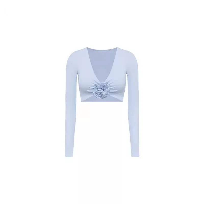 Sports Yoga Long Sleeve Tight Breathable Three-Dimensional Flower Workout Clothes Sportswear Woman Gym Pettiskirt
Sports Yoga Long Sleeve Tight Breathable Three-Dimensional Flower Workout Clothes Sportswear Woman Gym Pettiskirt