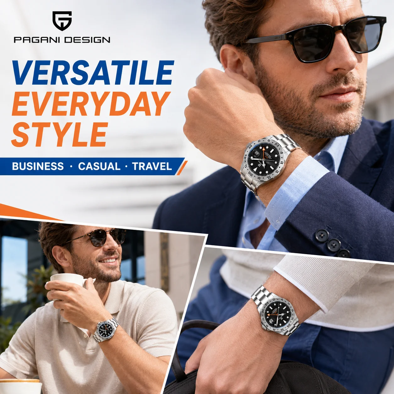 PAGANI DESIGN 42MM Wristwatch Automatic Mechanical Watch Pearl DG5833GMT Sapphire Stainless Steel Waterproof Watch For Men
PAGANI DESIGN 42MM Wristwatch Automatic Mechanical Watch Pearl DG5833GMT Sapphire Stainless Steel Waterproof Watch For Men