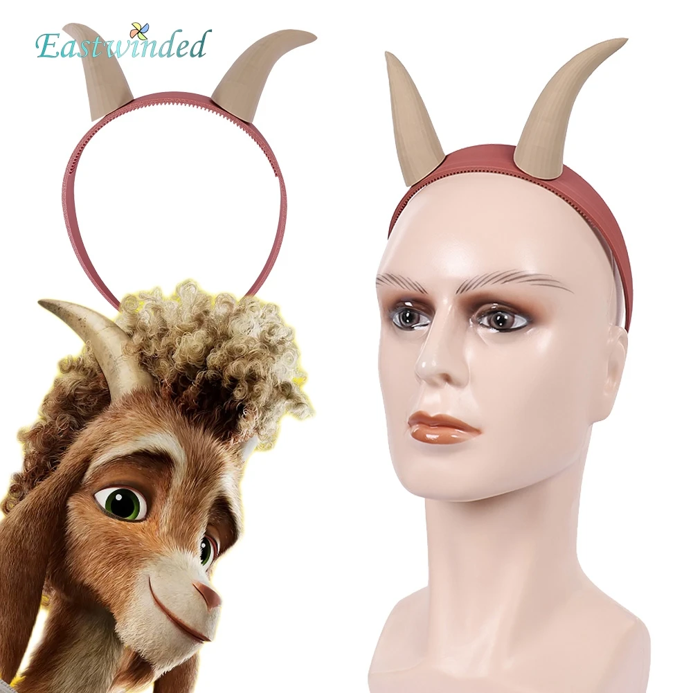 Мультяшный головной убор в виде козьих рожек для косплея, аксессуар для костюма на Хэллоуин, реквизит для ролевых игр, карнавальных вечеринок
Мультяшный головной убор в виде козьих рожек для косплея, аксессуар для костюма на Хэллоуин, реквизит для ролевых игр, карнавальных вечеринок