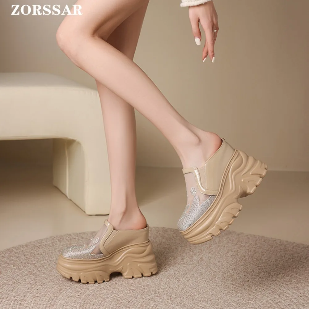 Womens High Heels Sandal Thick Bottom Casual Shoes Ladies Leisure Summer Wedges Sandals Woman Shoes Women Platform Mules Slipper
Womens High Heels Sandal Thick Bottom Casual Shoes Ladies Leisure Summer Wedges Sandals Woman Shoes Women Platform Mules Slipper