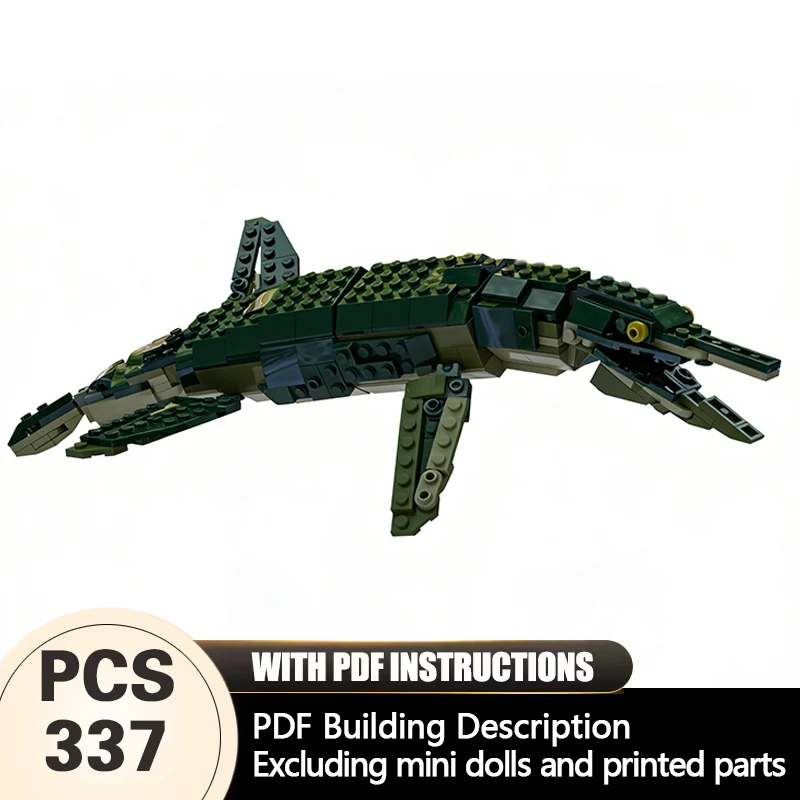 Creators Animal Series Model MOC Building Bricks Pliosaurus Modular Technology Gifts Holiday Assemble Children Toys Suit
Creators Animal Series Model MOC Building Bricks Pliosaurus Modular Technology Gifts Holiday Assemble Children Toys Suit