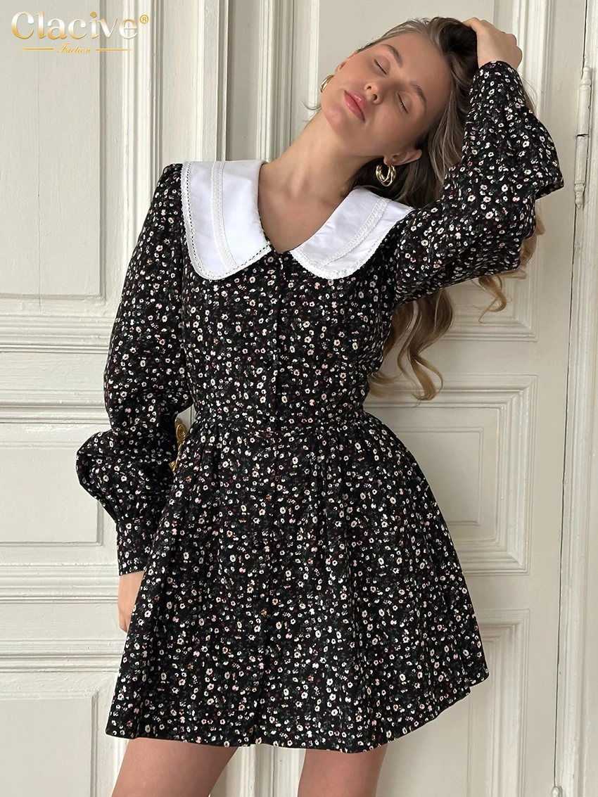 Clacive Fashion Loose Print Women's Dress 2026 Autumn Lapel Long Sleeve Mini Dresses Lady Elegant Classic Patchwork Female Dress
Clacive Fashion Loose Print Women's Dress 2026 Autumn Lapel Long Sleeve Mini Dresses Lady Elegant Classic Patchwork Female Dress
