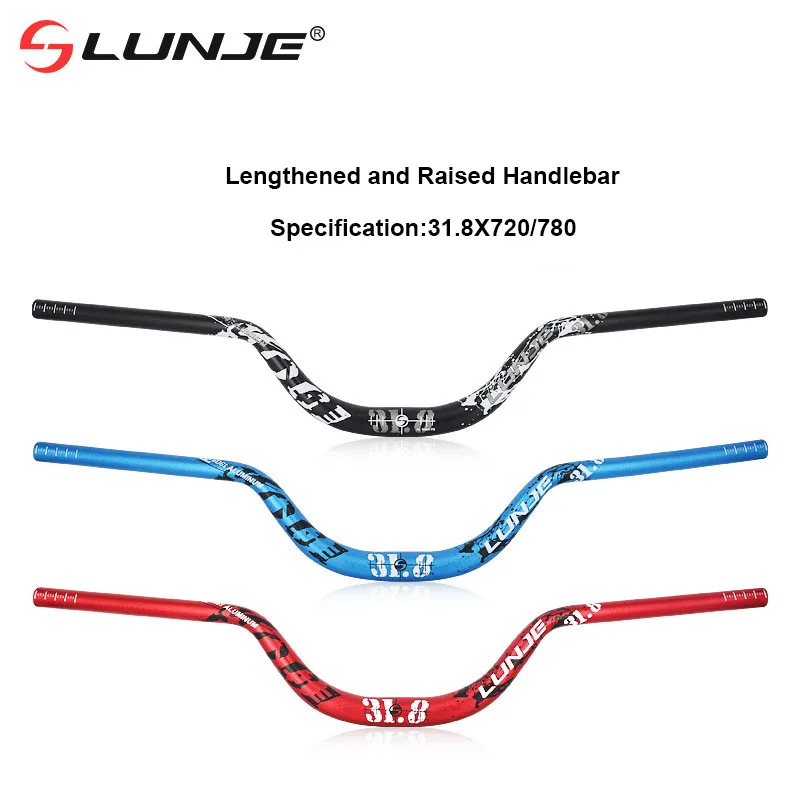 Aluminum Alloy Bicycle Handlebars 720/780mm Mountain Bike Handlebars 70/90mmLift Swallow Handle Bicycle Steering Wheel
Aluminum Alloy Bicycle Handlebars 720/780mm Mountain Bike Handlebars 70/90mmLift Swallow Handle Bicycle Steering Wheel