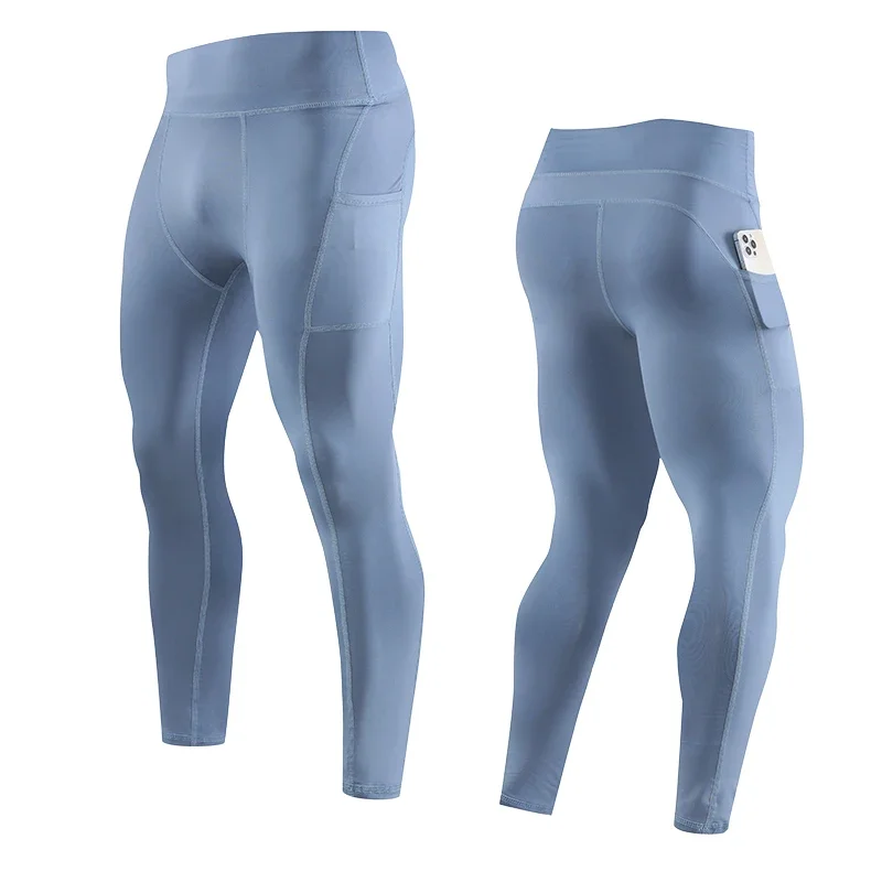 High Waisted Fitness Pants, Men's Sports Tight Pockets, Breathable, High Elasticity, Compression Bottom, and Seamless Pants
High Waisted Fitness Pants, Men's Sports Tight Pockets, Breathable, High Elasticity, Compression Bottom, and Seamless Pants