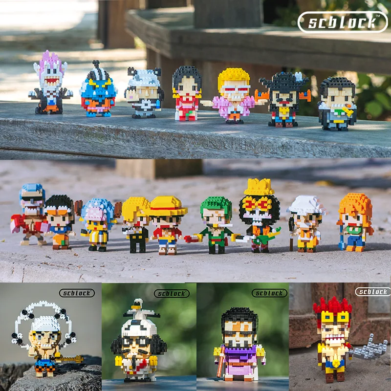 Мини-конструктор из аниме-фигурок One Piece: Багги, Луффи, Гаара, Чоппер, Усопп. Сборные модели из микро-блоков. Детские игрушки в подарок.
Мини-конструктор из аниме-фигурок One Piece: Багги, Луффи, Гаара, Чоппер, Усопп. Сборные модели из микро-блоков. Детские игрушки в подарок.