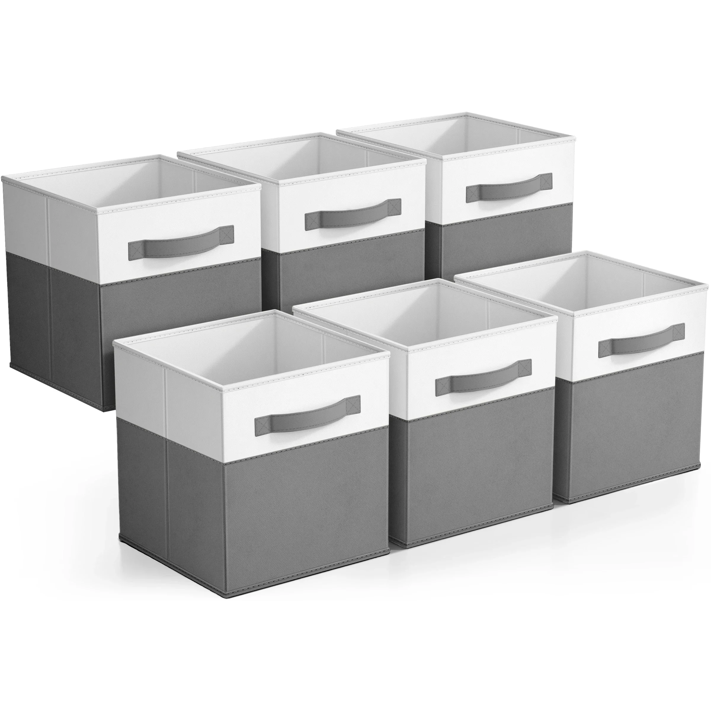 11' Foldable Storage Cubes – 6-Pack Fabric Bins for Closet, Shelves & Cubby Organizer – Collapsible Cloth Baskets for Home Organ
11' Foldable Storage Cubes – 6-Pack Fabric Bins for Closet, Shelves & Cubby Organizer – Collapsible Cloth Baskets for Home Organ