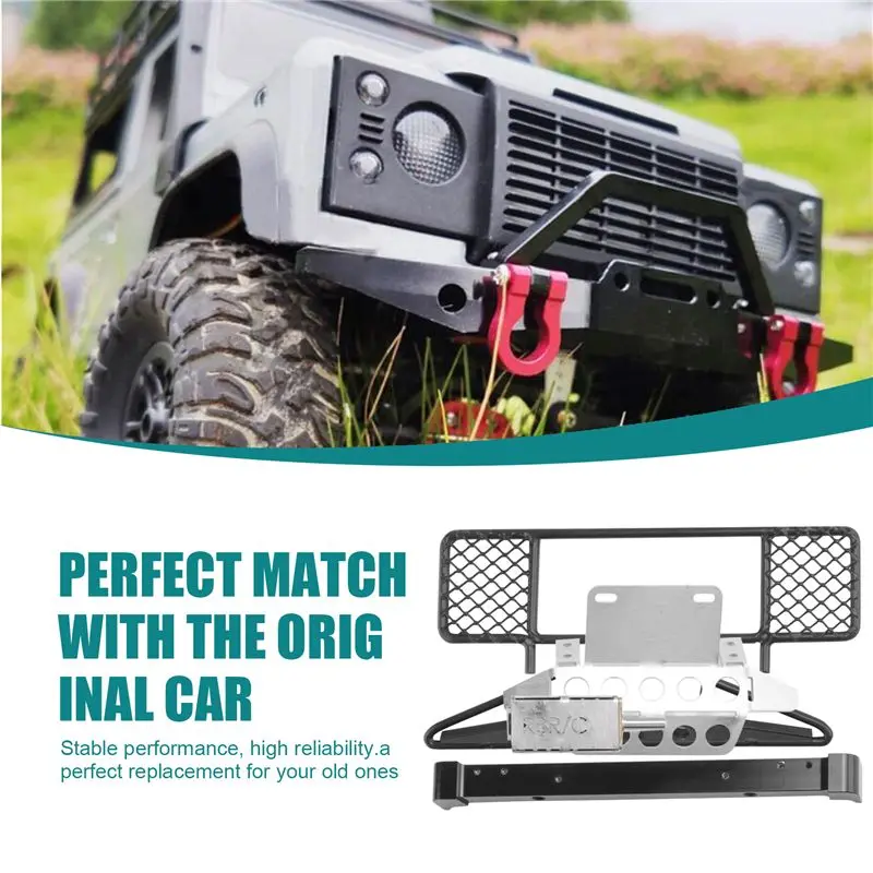 ABXE-DIY Metal Front Rear Bumper Protection Board Winch For MN D90 D91 D99 MN99S 1/12 RC Car Upgrade Spare Parts
ABXE-DIY Metal Front Rear Bumper Protection Board Winch For MN D90 D91 D99 MN99S 1/12 RC Car Upgrade Spare Parts