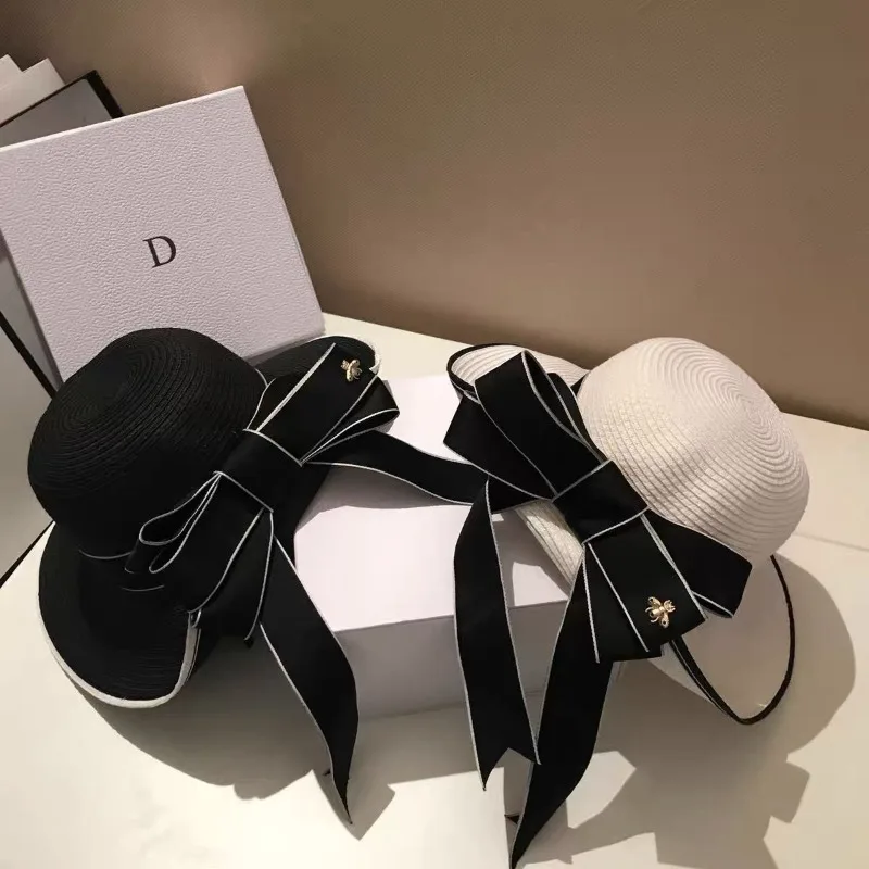 2025 Summer Straw Bucket Hat for Women UPF50+ Wide Brim Beach Holiday Bowknot Foldable Sun Shield Fishing Cap
2025 Summer Straw Bucket Hat for Women UPF50+ Wide Brim Beach Holiday Bowknot Foldable Sun Shield Fishing Cap