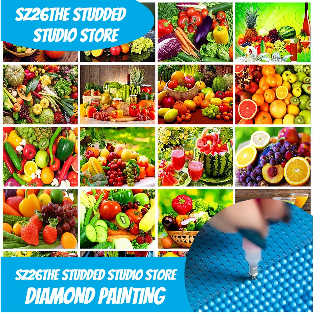 Sz26The Studded 5D алмазная живопись фрукты вышивка крестиком горный хрусталь фотографии полная алмазная вышивка кухня украшение дома
Sz26The Studded 5D алмазная живопись фрукты вышивка крестиком горный хрусталь фотографии полная алмазная вышивка кухня украшение дома