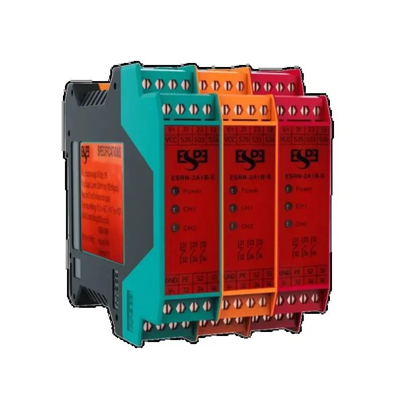 ESR Safety Light Curtain Use Relays 12V Modules NPN PNP Output Electrical Safety Relay For Emergency Stop 
ESR Safety Light Curtain Use Relays 12V Modules NPN PNP Output Electrical Safety Relay For Emergency Stop