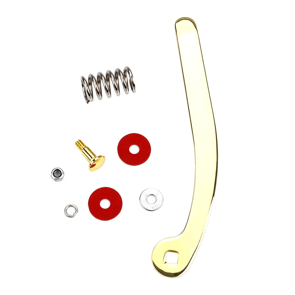 Golden Guitar Bridge Metal Whammy Bar for Electric Tremolo Arm Vibrato System GAQ352B Durable Anti Rust Practical Musical
Golden Guitar Bridge Metal Whammy Bar for Electric Tremolo Arm Vibrato System GAQ352B Durable Anti Rust Practical Musical