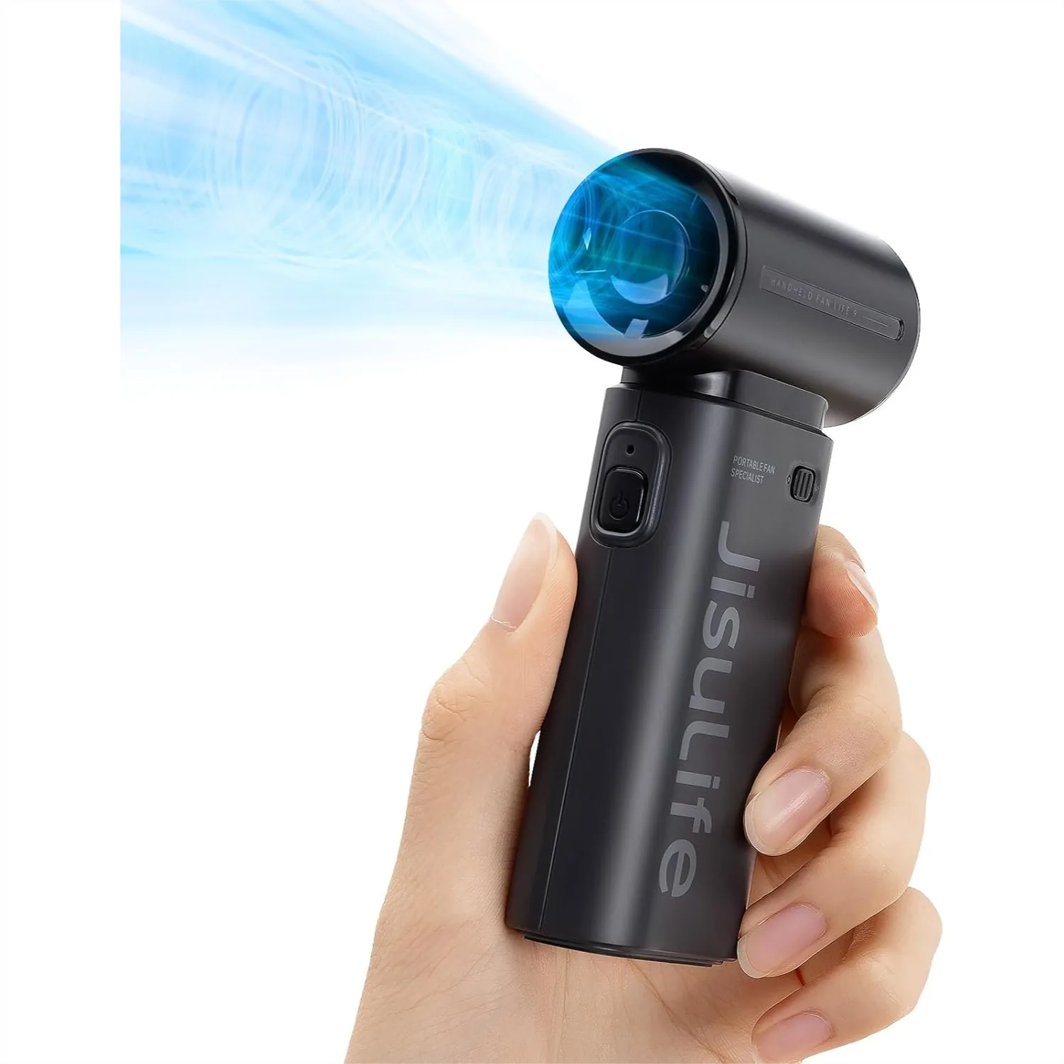 Portable Handheld Fan, Turbo Power High Speed Air with 18H Max Cooling Time, 5000mAh Rechargeable, 5 Speed, Mini Pocket Design
Portable Handheld Fan, Turbo Power High Speed Air with 18H Max Cooling Time, 5000mAh Rechargeable, 5 Speed, Mini Pocket Design
