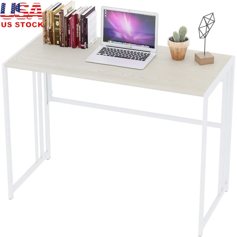 Folding Computer Desk No Assembly Space Saving Writing Desk Portable Home Office Study Table Small Spaces
Folding Computer Desk No Assembly Space Saving Writing Desk Portable Home Office Study Table Small Spaces