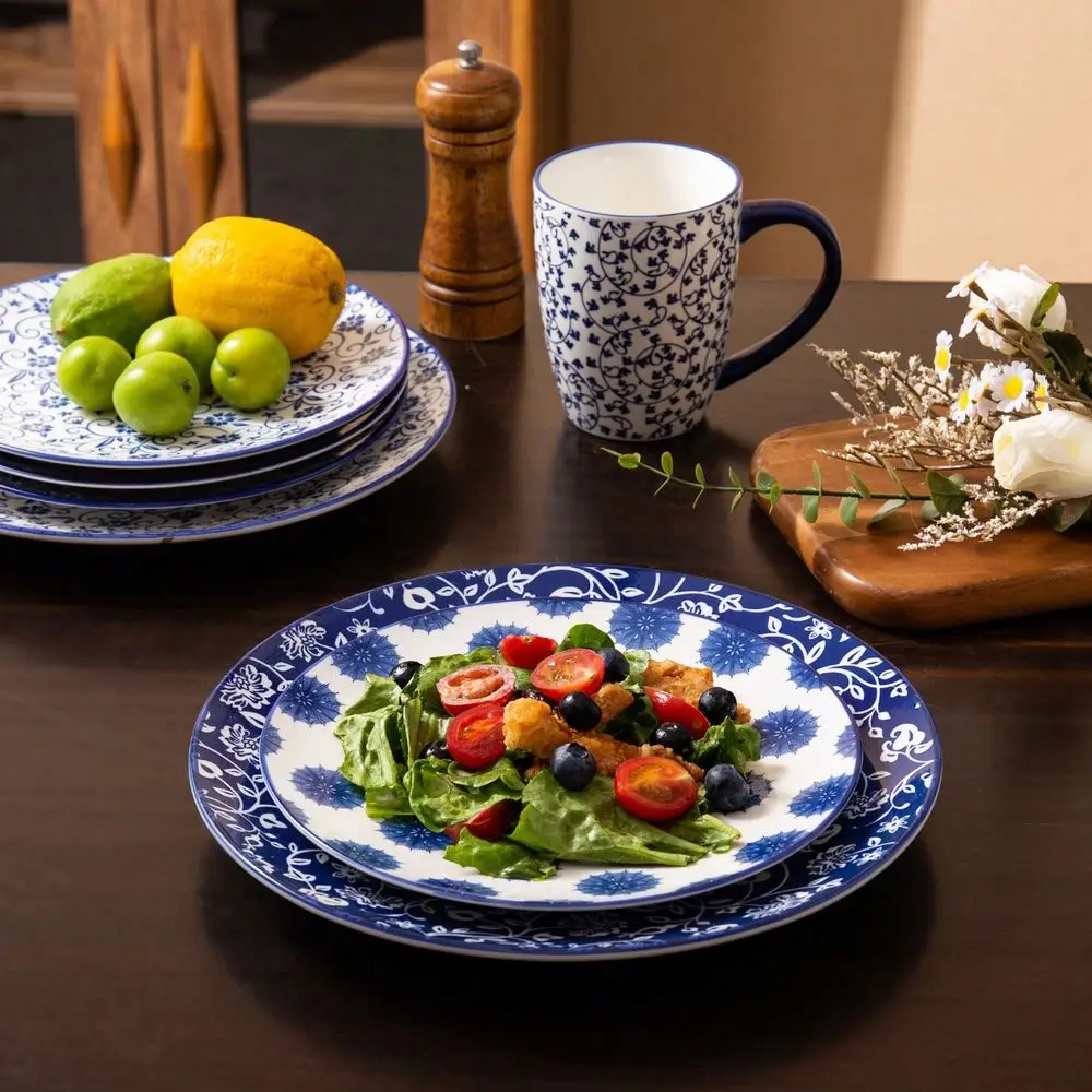 Set, 8.5 Inch Ceramic Salad Plates Scratch Resistant Porcelain Round Dishes For Desserts, Pasta, Appetizers, Sandwiches Vintage
Set, 8.5 Inch Ceramic Salad Plates Scratch Resistant Porcelain Round Dishes For Desserts, Pasta, Appetizers, Sandwiches Vintage
