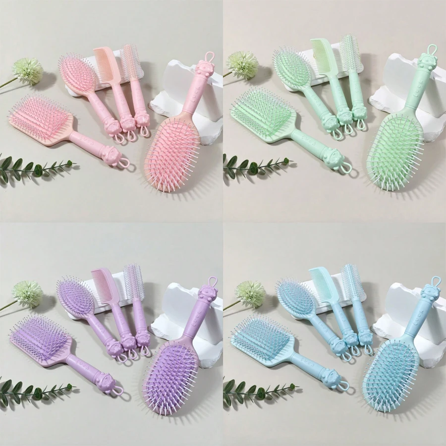 Набор из 5 милых массажных расчесок-подушек для животных в японском и корейском стиле - брелок LUCK Little Bear, набор из пяти предметов
Набор из 5 милых массажных расчесок-подушек для животных в японском и корейском стиле - брелок LUCK Little Bear, набор из пяти предметов