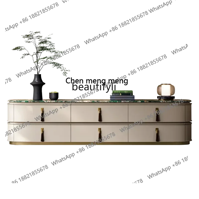 X Light luxury TV cabinet large apartment marble living room fashionable modern Italian end floor cabinet coffee table combinat
X Light luxury TV cabinet large apartment marble living room fashionable modern Italian end floor cabinet coffee table combinat