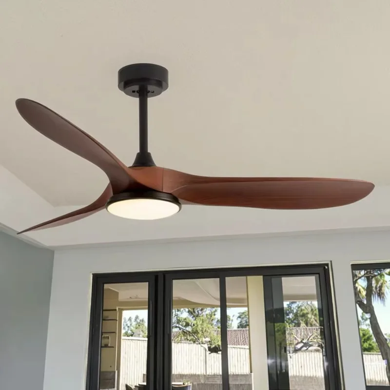 52-Inch Outdoor Waterproof LED Ceiling Fan Light 3 ABS Plastic Blades Metal Remote Control for Household Electric Power
52-Inch Outdoor Waterproof LED Ceiling Fan Light 3 ABS Plastic Blades Metal Remote Control for Household Electric Power