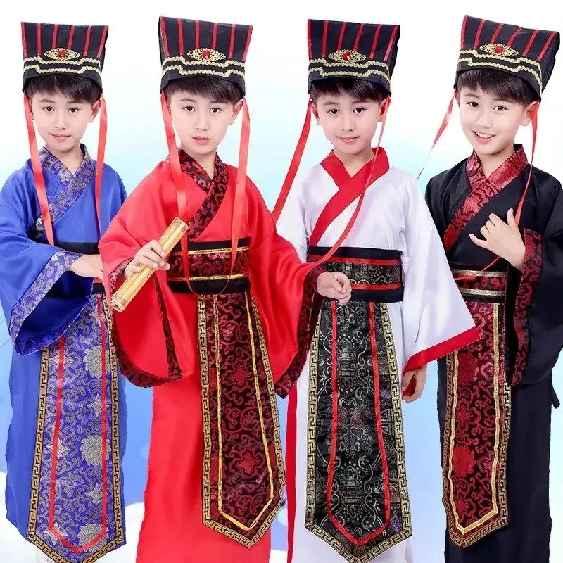 Chinese robe ancient scholar student costumes children adult Kimono China Traditional Vintage Ethnic cosplay Kid Costume Hanfu
Chinese robe ancient scholar student costumes children adult Kimono China Traditional Vintage Ethnic cosplay Kid Costume Hanfu