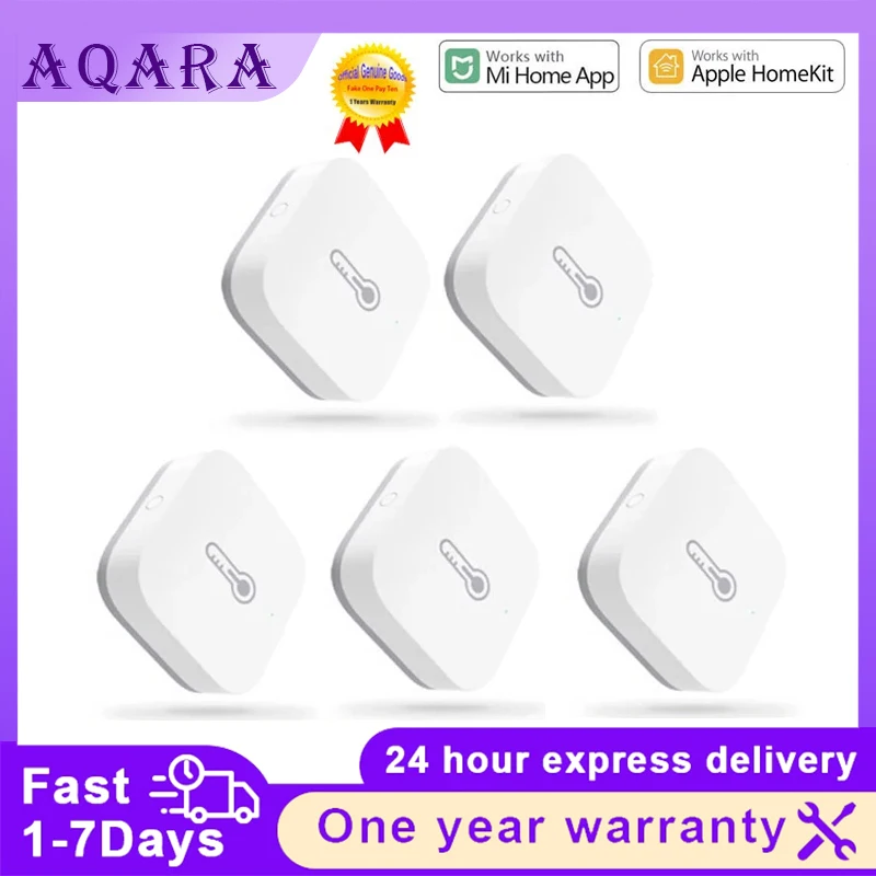 Датчик температуры и влажности Aqara Zigbee, умный датчик воздуха, окружающая среда, умный контроль, умный дом для Xiaomi Mijia Mihome Homekit
Датчик температуры и влажности Aqara Zigbee, умный датчик воздуха, окружающая среда, умный контроль, умный дом для Xiaomi Mijia Mihome Homekit