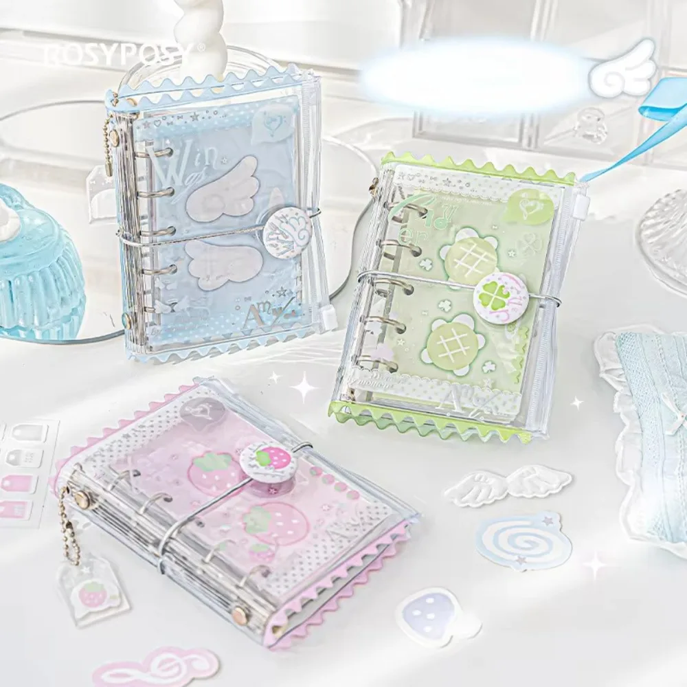 Cute Ins Style Dress-up M5 Binder Journal Book Mini PVC Loose Spiral Notebook Colorful Loose-Leaf Card Book
Cute Ins Style Dress-up M5 Binder Journal Book Mini PVC Loose Spiral Notebook Colorful Loose-Leaf Card Book