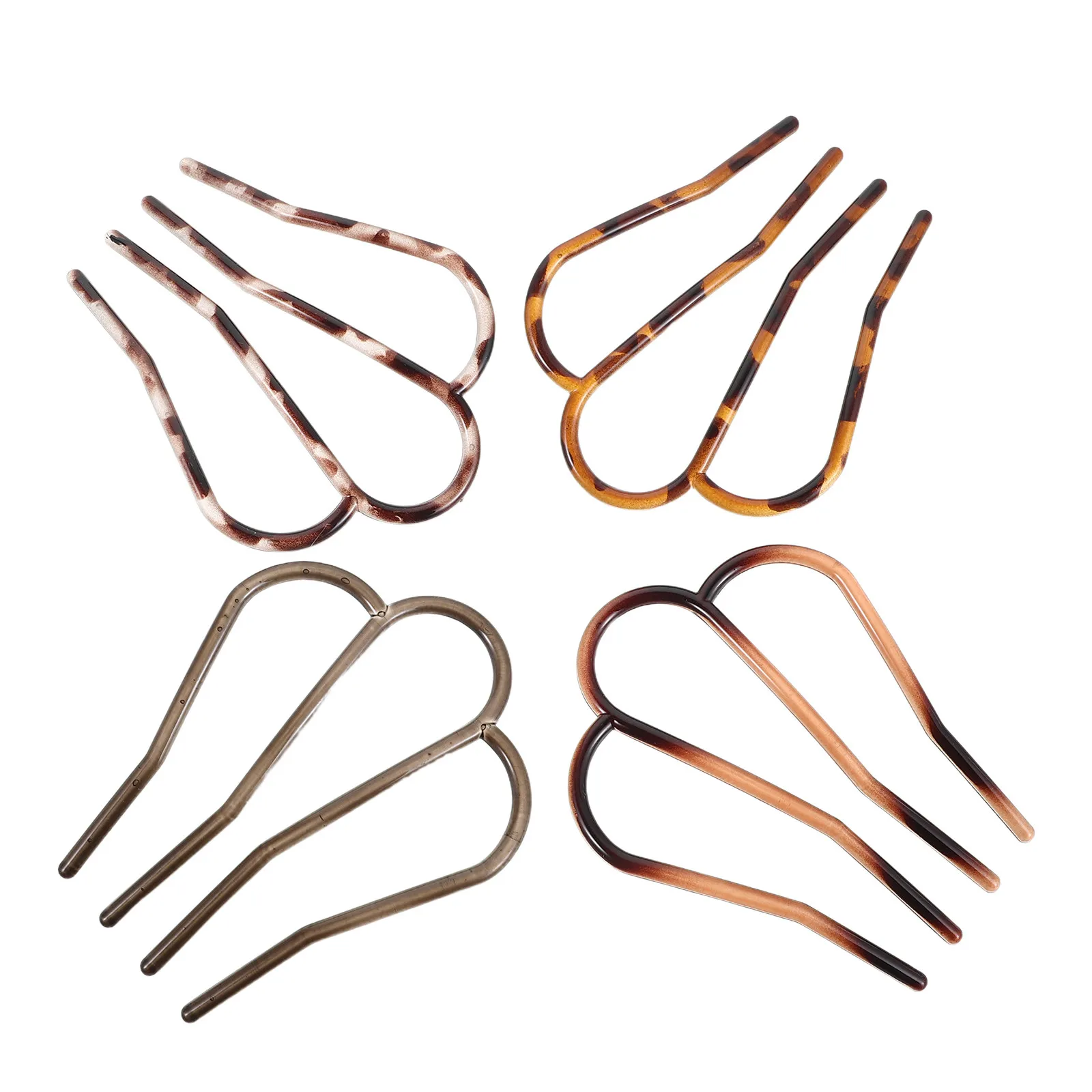 Набор из 4 U-образных расчесок с 4 зубцами для сильной фиксации, минималистичные пластиковые боковые гребни для укладки причесок, аксессуары для свадебных и праздничных причесок
Набор из 4 U-образных расчесок с 4 зубцами для сильной фиксации, минималистичные пластиковые боковые гребни для укладки причесок, аксессуары для свадебных и праздничных причесок