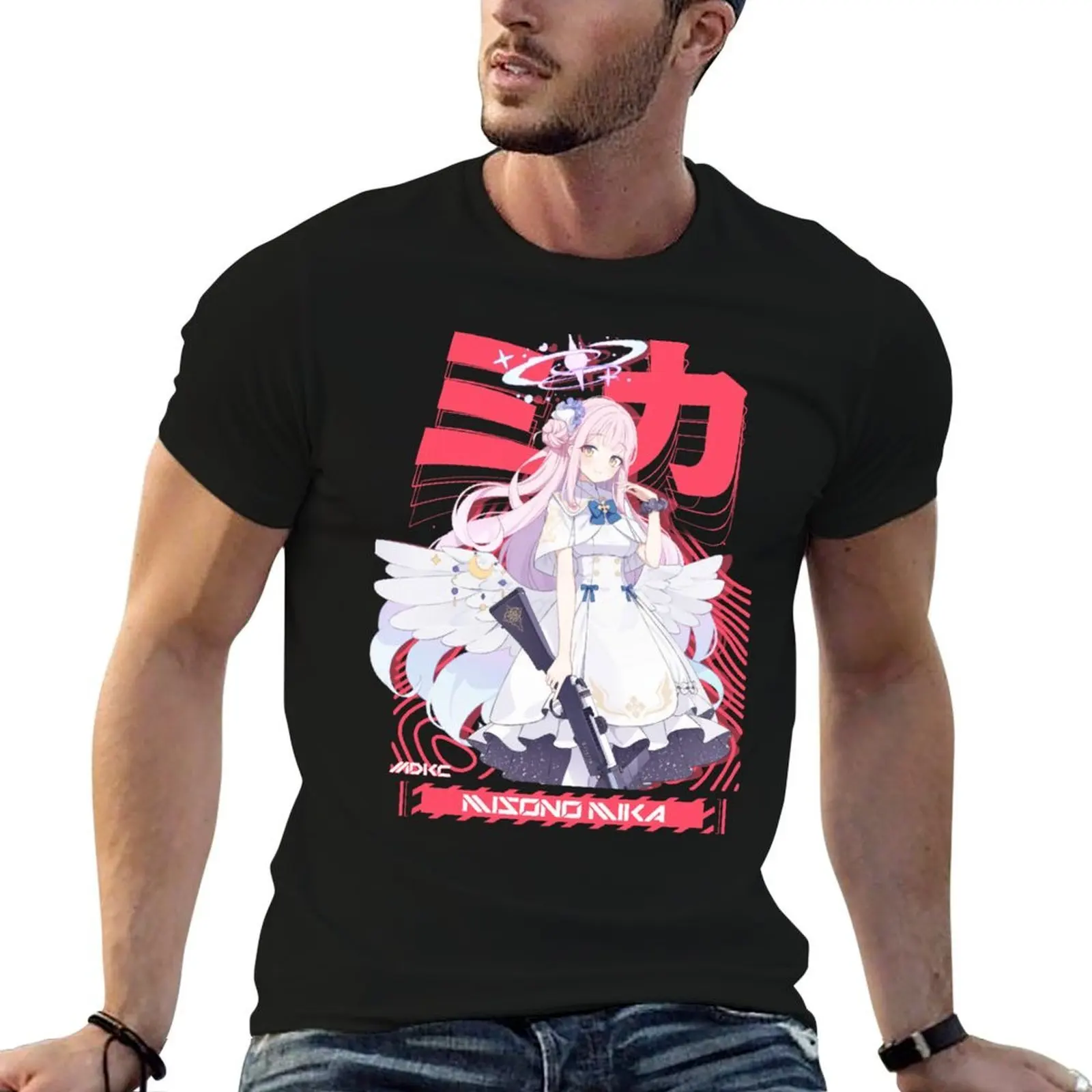 Misono Mika (Blue Archive) T-Shirt t shirt man casual man t shirt summer black cotton t-shirt plain for man package T-shirt
Misono Mika (Blue Archive) T-Shirt t shirt man casual man t shirt summer black cotton t-shirt plain for man package T-shirt