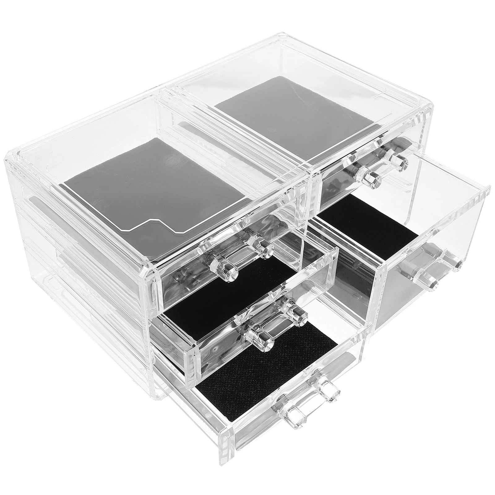 Makeup Organizer Holder with Drawers for Desktop Automatic Makeup Organizer Storage Box Container Case
Makeup Organizer Holder with Drawers for Desktop Automatic Makeup Organizer Storage Box Container Case