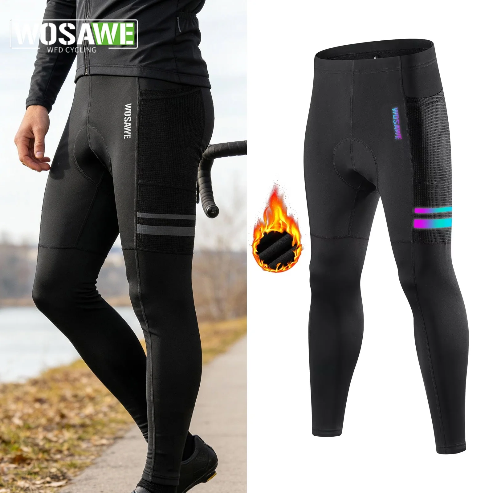 Велосипедные брюки WOSAWE, зимние флисовые термоштаны с 4D-подкладкой, длинные велосипедные штаны для MTB, светоотражающие леггинсы, спортивные велосипедные брюки
Велосипедные брюки WOSAWE, зимние флисовые термоштаны с 4D-подкладкой, длинные велосипедные штаны для MTB, светоотражающие леггинсы, спортивные велосипедные брюки