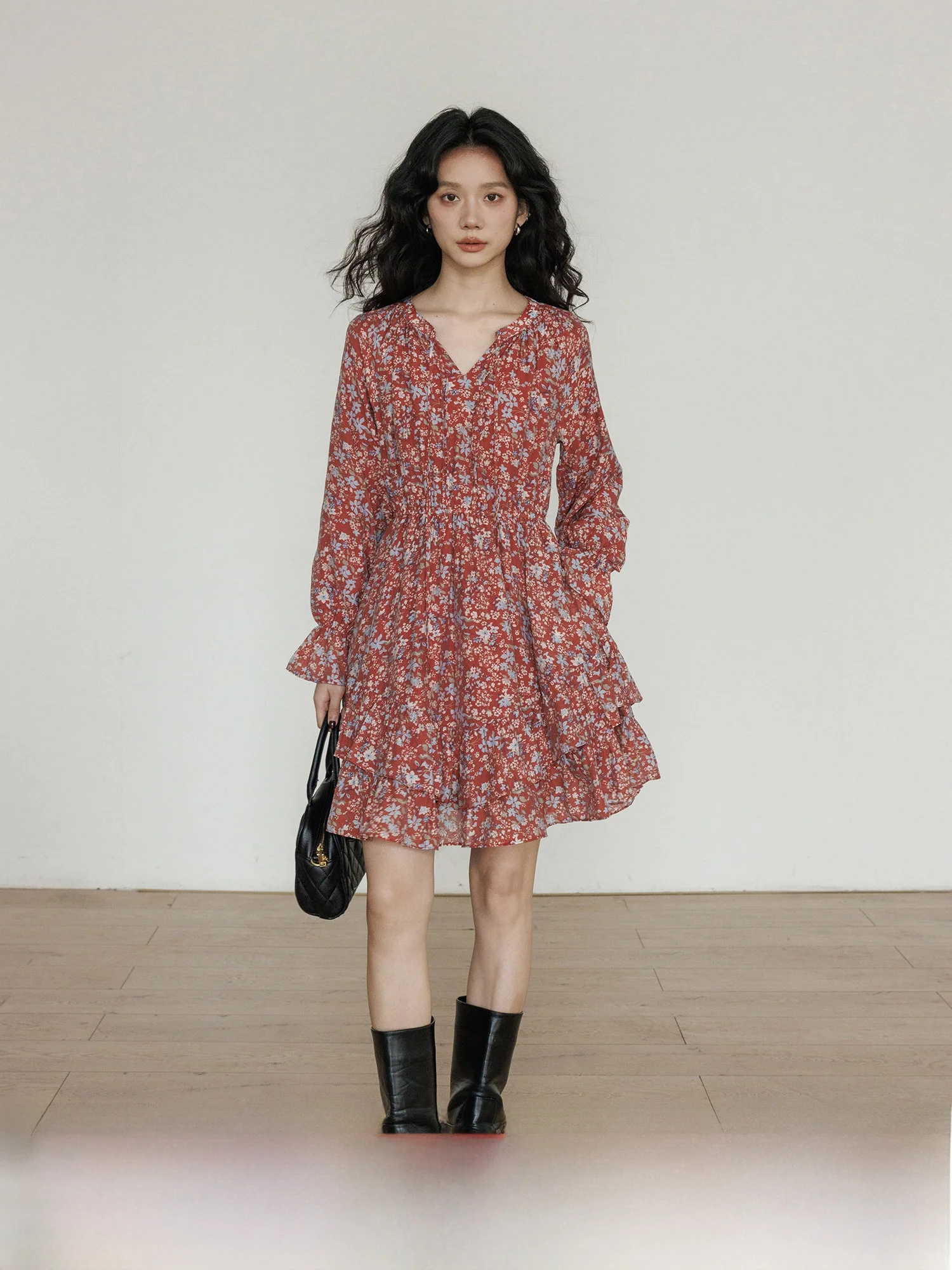 Spring round Neck Print Waist-Cinching Lyocell Shirt Dress Women's 2026 New Style Preppy Holiday Short Skirt French Style Ela...
Spring round Neck Print Waist-Cinching Lyocell Shirt Dress Women's 2026 New Style Preppy Holiday Short Skirt French Style Ela...