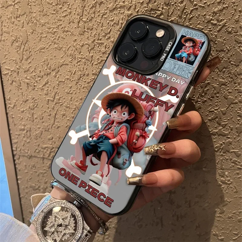 Cartoon Mobile Phone Case One Piece Luffy Zoro Nami Animation Peripheral IPhone15/14 Couple Fashion Anti-fall Protective Cover
Cartoon Mobile Phone Case One Piece Luffy Zoro Nami Animation Peripheral IPhone15/14 Couple Fashion Anti-fall Protective Cover