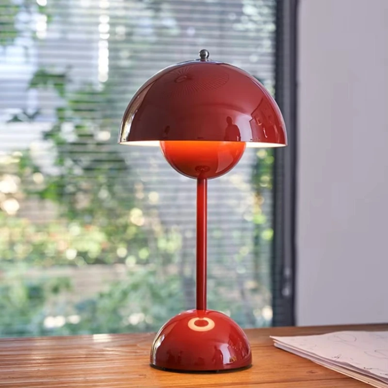 Modern Mushroom LED Table Light Touch Switch Rechargeable Flower Bud 3 Color Stepless Dimmable Night Light Mushroom Table Lamp
Modern Mushroom LED Table Light Touch Switch Rechargeable Flower Bud 3 Color Stepless Dimmable Night Light Mushroom Table Lamp