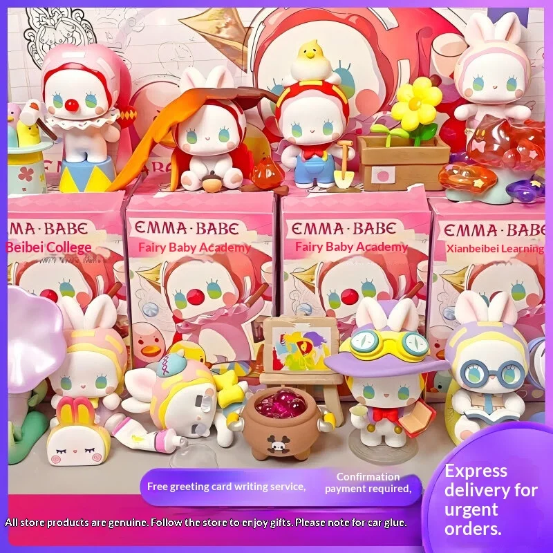 Authentic Emma BABE Fairy Babe Blind Box Cute Collectible Mini Action Figures Desktop Ornaments Birthday Gifts For Girls
Authentic Emma BABE Fairy Babe Blind Box Cute Collectible Mini Action Figures Desktop Ornaments Birthday Gifts For Girls