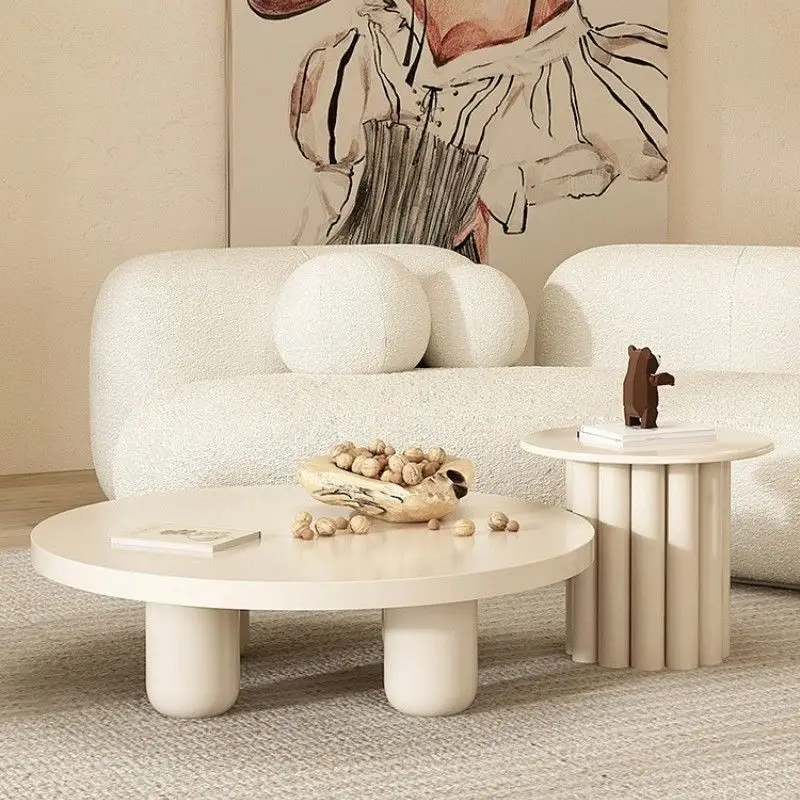 French Internet celebrity personality creative round coffee table cream is Nordic living room small apartment coffee table table
French Internet celebrity personality creative round coffee table cream is Nordic living room small apartment coffee table table