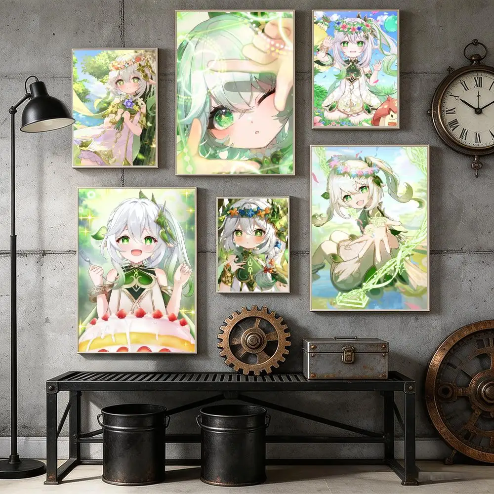 Nahida Genshin Impact Poster Home Bar Wall Art Sticker Waterproof Self-Adhesive Mural for Living Room Bedroom Decor
Nahida Genshin Impact Poster Home Bar Wall Art Sticker Waterproof Self-Adhesive Mural for Living Room Bedroom Decor