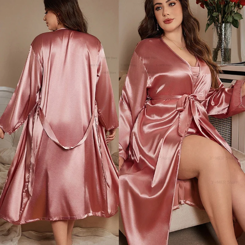 Розовый халат для женщин большего размера 3XL 4XL 5XL кимоно ночная рубашка сексуальная одежда для сна с v-образным вырезом свободное кимоно с поясом женская весенняя одежда для дома
Розовый халат для женщин большего размера 3XL 4XL 5XL кимоно ночная рубашка сексуальная одежда для сна с v-образным вырезом свободное кимоно с поясом женская весенняя одежда для дома