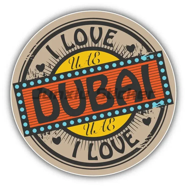 Vinyl I Love Dubai UAE Travel Label Truck Car Window Bumper Sticker Car Motorcycle Moto Bumper Window Vinyl Self-adhesive Decals
Vinyl I Love Dubai UAE Travel Label Truck Car Window Bumper Sticker Car Motorcycle Moto Bumper Window Vinyl Self-adhesive Decals