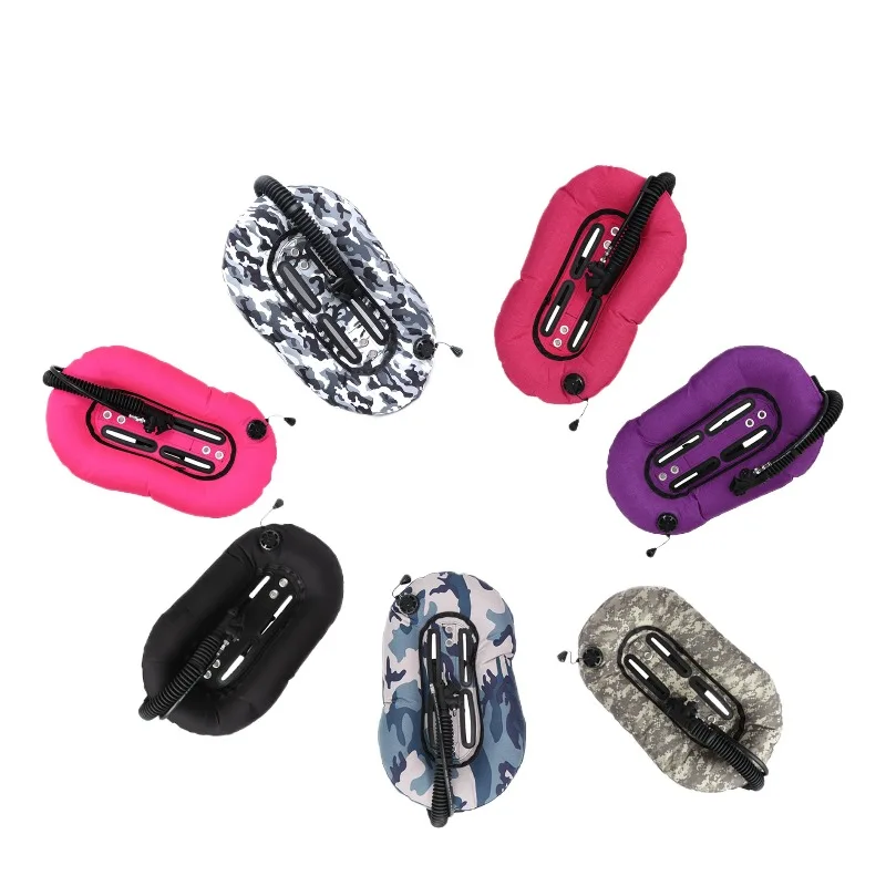 Diving Back Flight DT25/30LBS Buoyancy Nylon Airbag Wing Only with Webbing Square Groove with Low Pressure Tube
Diving Back Flight DT25/30LBS Buoyancy Nylon Airbag Wing Only with Webbing Square Groove with Low Pressure Tube