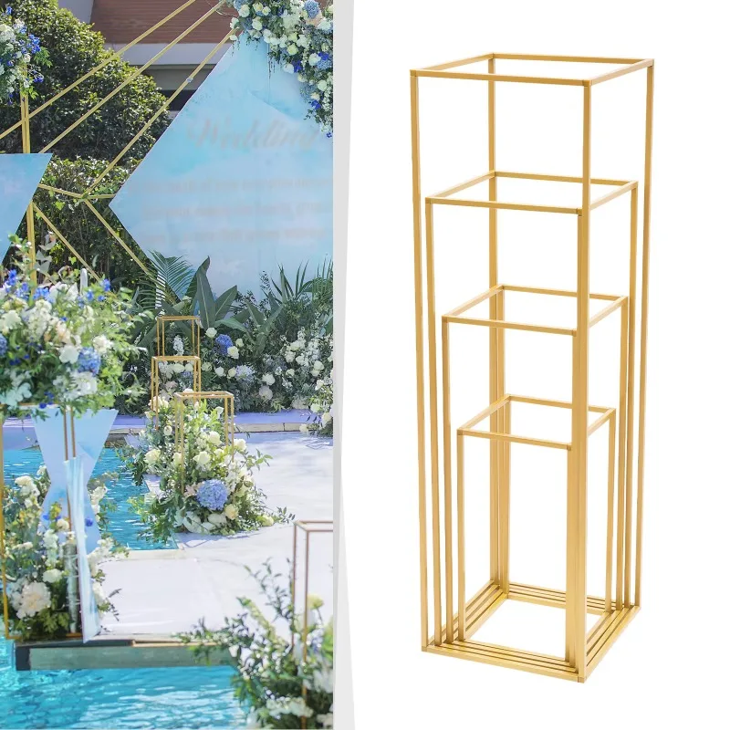 【Best Choice】4Pcs Wedding Flower Stand Set Gold Metal Column Rack Party Decor Balloon Display Holder Centerpiece Vase Pillar 40+
【Best Choice】4Pcs Wedding Flower Stand Set Gold Metal Column Rack Party Decor Balloon Display Holder Centerpiece Vase Pillar 40+