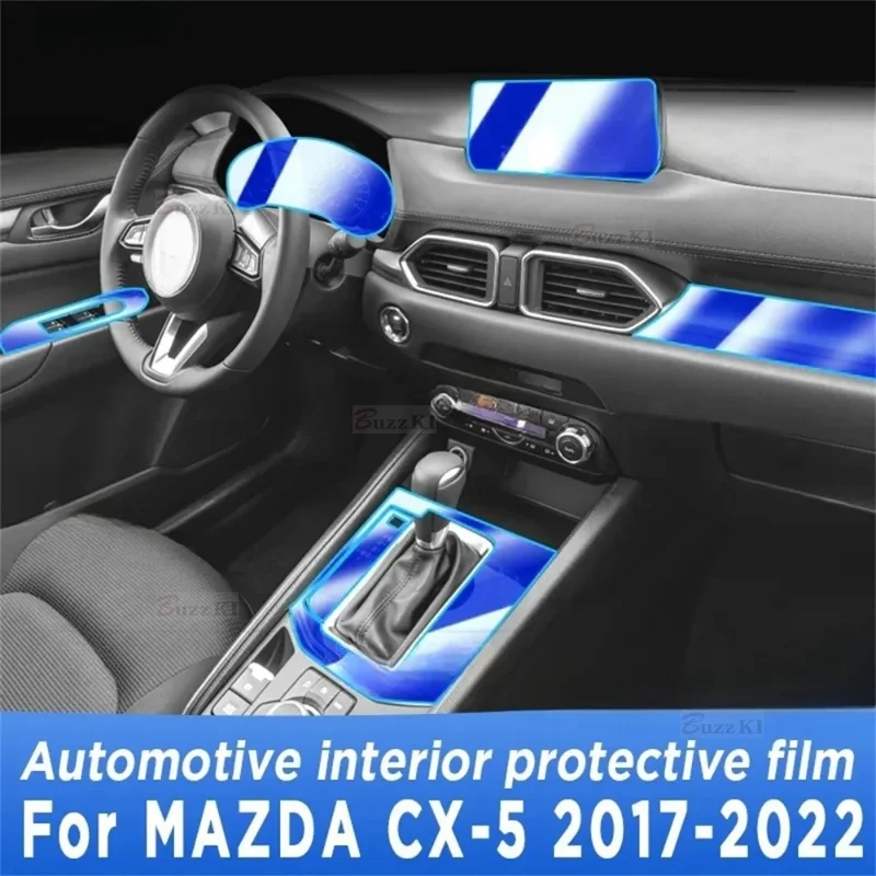 Защитная пленка для салона автомобиля MAZDA CX-5 2017-2023 из ТПУ с защитой от царапин
Защитная пленка для салона автомобиля MAZDA CX-5 2017-2023 из ТПУ с защитой от царапин