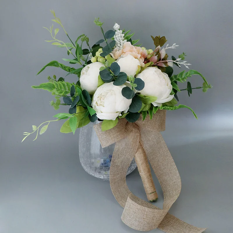 Mori style wedding bridal bouquet simulation peony home decoration bouquet studio shooting wedding scene fake Floriculture
Mori style wedding bridal bouquet simulation peony home decoration bouquet studio shooting wedding scene fake Floriculture