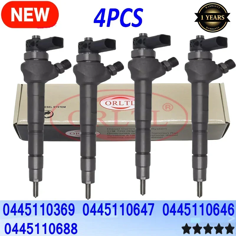 4PCS Diesel Injector Nozzle 0445110369 0445110647 0445110646 0445110688 NOZZLE For BOSCH VM AMAROK 2.0/CADDY/GOLF ORLTL
4PCS Diesel Injector Nozzle 0445110369 0445110647 0445110646 0445110688 NOZZLE For BOSCH VM AMAROK 2.0/CADDY/GOLF ORLTL