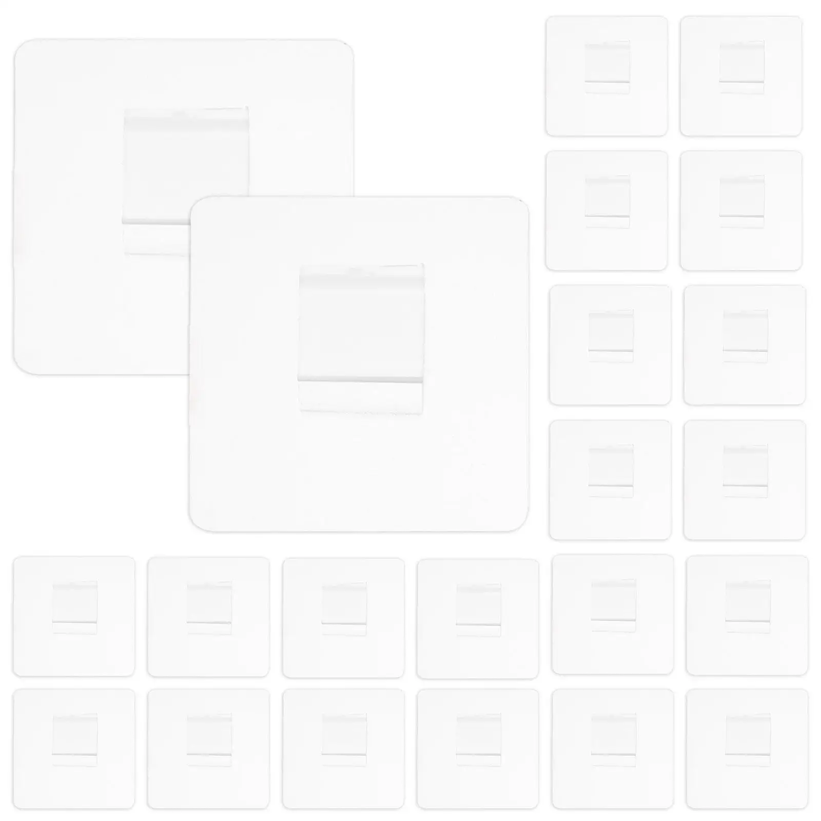 20pcs Snap Adhesive Hooks Transparent Shower Soap Holder Bathroom Wall Rack Strong Capacity Fits Styles Easy No Drilling Shower
20pcs Snap Adhesive Hooks Transparent Shower Soap Holder Bathroom Wall Rack Strong Capacity Fits Styles Easy No Drilling Shower
