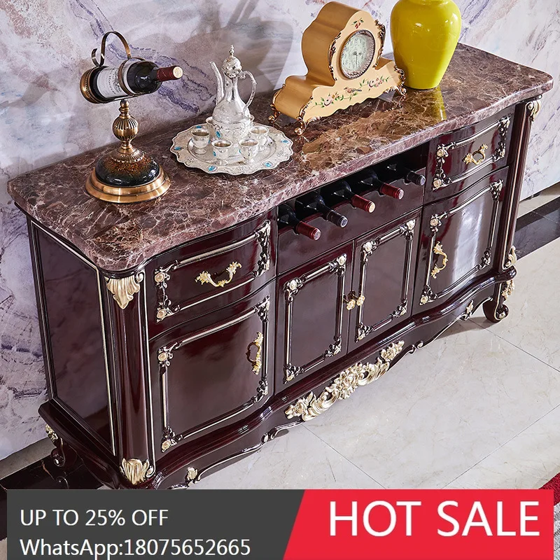 HLZ European Style Marble Sideboard Cabinet Solid Wood American Style Large Capacity Home Wall Storage Cabinet
HLZ European Style Marble Sideboard Cabinet Solid Wood American Style Large Capacity Home Wall Storage Cabinet