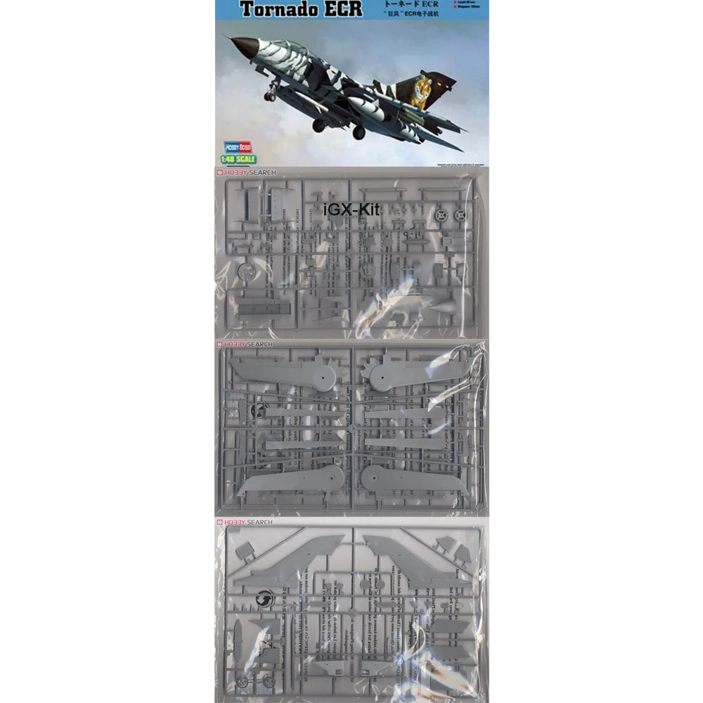 HobbyBoss 80354 1/48 Scale Tornad ECR Electronic Warfare Aircraft Plane Plastic Assembly Model Building Kit
HobbyBoss 80354 1/48 Scale Tornad ECR Electronic Warfare Aircraft Plane Plastic Assembly Model Building Kit