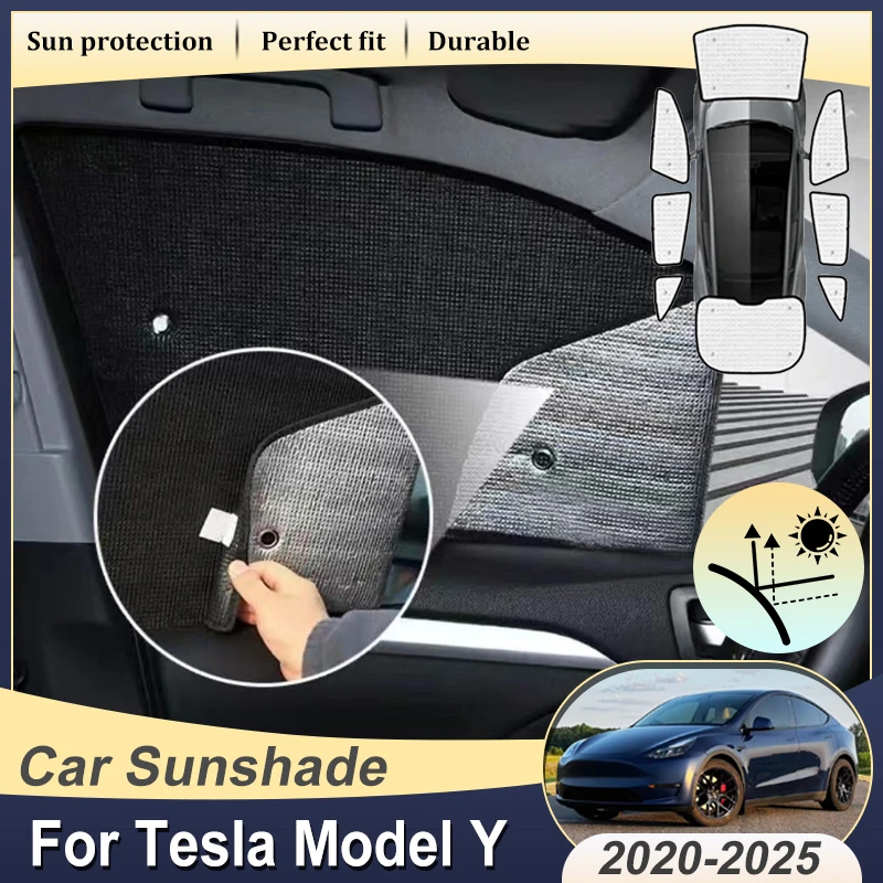 Car Sun Visors For Tesla Model Y 2025 Accessories 2020-2024 Anti-UV Coverage Windshield Window Sunshades Sun Auto Accessories
Car Sun Visors For Tesla Model Y 2025 Accessories 2020-2024 Anti-UV Coverage Windshield Window Sunshades Sun Auto Accessories