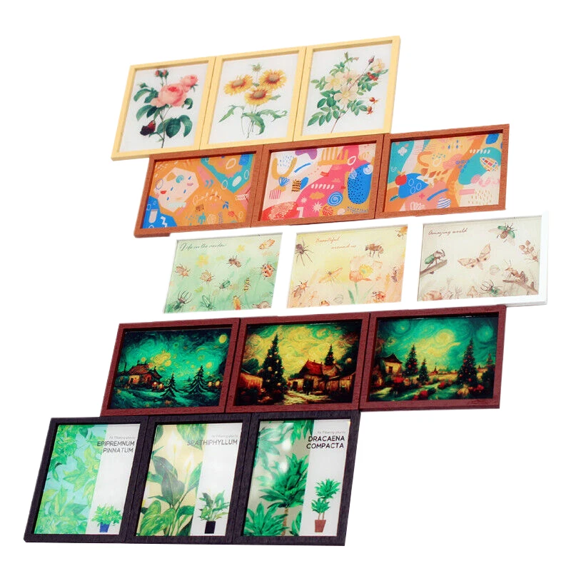 DIY Modern Abstract Mural Miniature Furniture Set for Dollhouse, Set of 3, Living Room Scene Appends;
DIY Modern Abstract Mural Miniature Furniture Set for Dollhouse, Set of 3, Living Room Scene Appends;