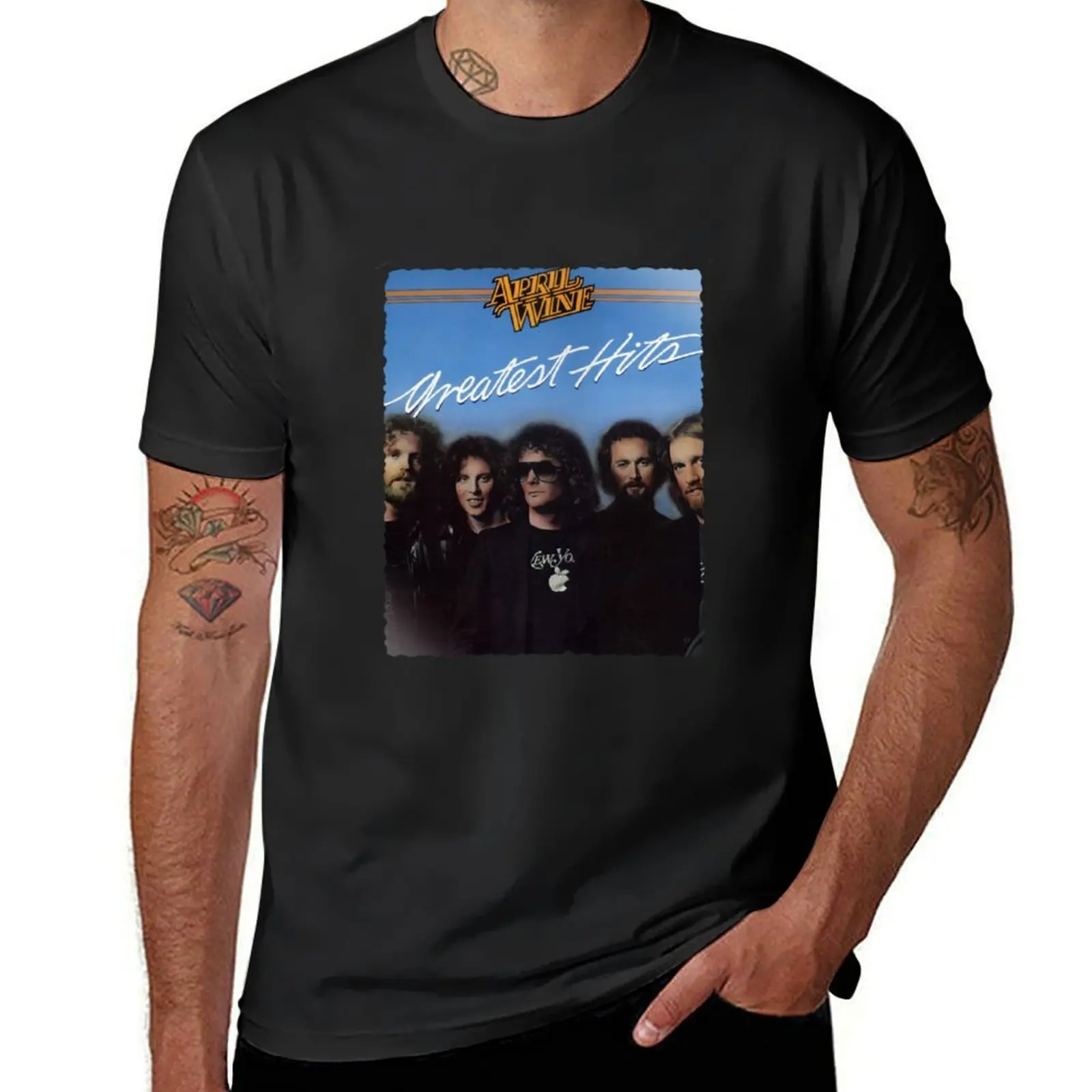 April Wine Rock Band Greatest' Hits T-Shirt vintage tops customs design your own mens clothing
April Wine Rock Band Greatest' Hits T-Shirt vintage tops customs design your own mens clothing