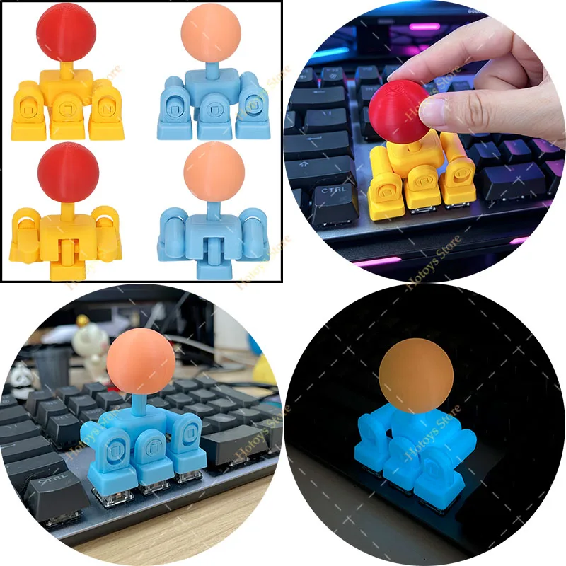 3D Printed Joystick Keycap Custom Arcade Stick Shaped Keycap for Cherry Mechanical Keyboard Creative Gaming DIY Decor Keycaps
3D Printed Joystick Keycap Custom Arcade Stick Shaped Keycap for Cherry Mechanical Keyboard Creative Gaming DIY Decor Keycaps