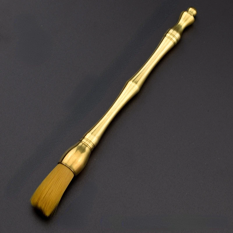 Pure Copper Teapot Pen Chinese Kung Fu Tea Cleaning Tools Long Handle Tea Brush Does Not Lose Hair Green Tea Ceremony Teaware
Pure Copper Teapot Pen Chinese Kung Fu Tea Cleaning Tools Long Handle Tea Brush Does Not Lose Hair Green Tea Ceremony Teaware